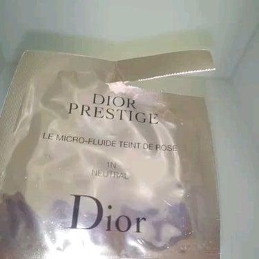 プレステージ ル フルイド タン ドゥ ローズ/Dior/リキッドファンデーションの動画クチコミ3つ目