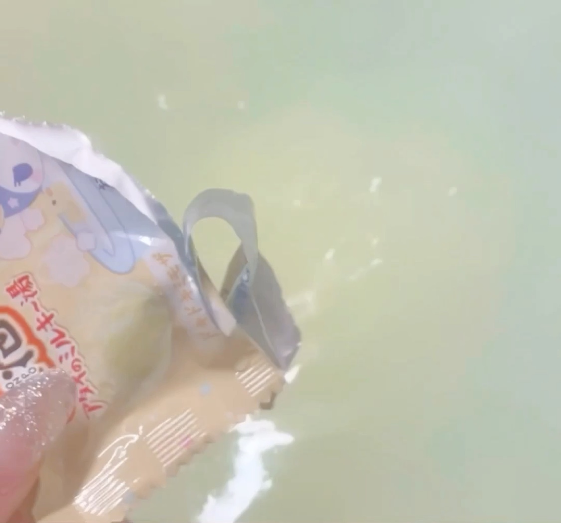 温泡 アタイのミルキ～湯/温泡/バスグッズを使ったクチコミ（2枚目）