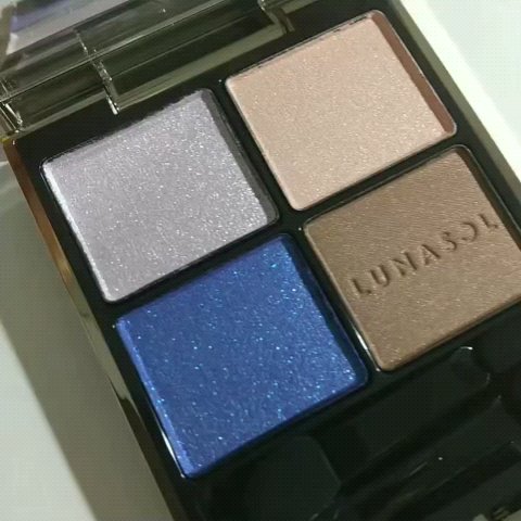 アイカラーレーション EX33 Galaxy Loop/LUNASOL/アイシャドウパレットを使ったクチコミ（2枚目）