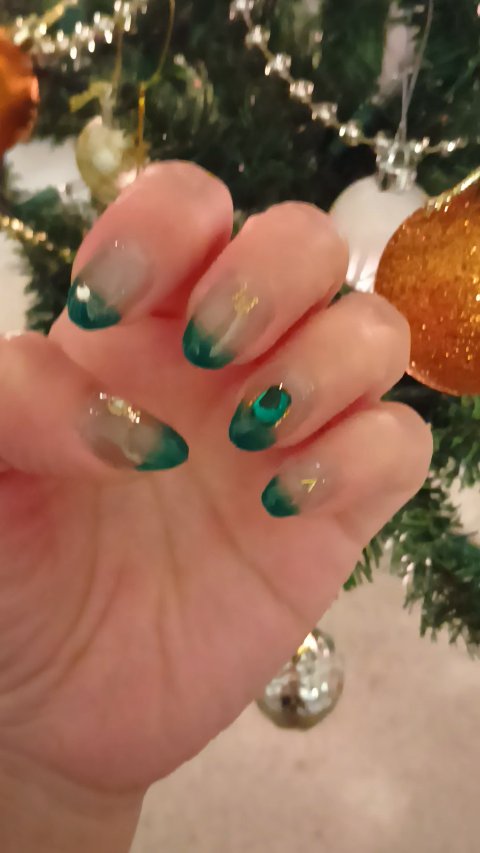 ジェルネイル/temu/ジェルネイルの動画クチコミ3つ目