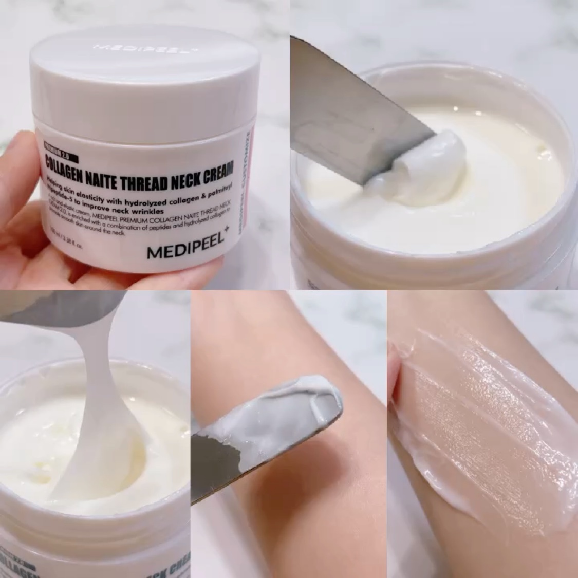 プレミアムナイテ スレッドネッククリーム/MEDIPEEL/ネック・デコルテケアを使ったクチコミ（2枚目）