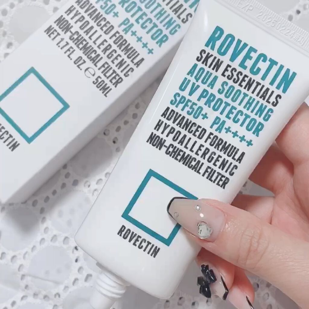 エッセンシャル アクアUVプロテクター/ロベクチン/日焼け止めクリームの動画クチコミ1つ目