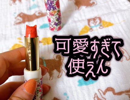 リップスティック スクレドール/PAUL & JOE BEAUTE/リップクリームの動画クチコミ3つ目