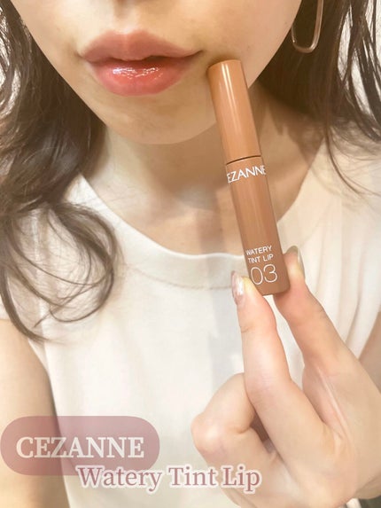 ウォータリーティントリップ/CEZANNE/リップティントの人気ショート動画