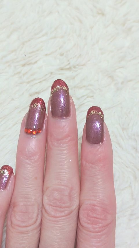 RMK ネイルラッカー EX-04 アメジスト メメント/RMK/マニキュアを使ったクチコミ（1枚目）