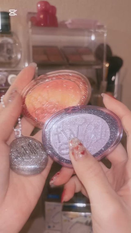 フィー グリッツストーンハイライター/fwee/パウダーハイライトの人気ショート動画