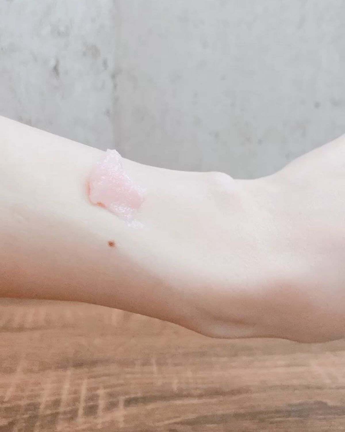 Q+Me スウィート ボム タラソ スクラブ/AGARISM/バストケア・ヒップケアを使ったクチコミ（2枚目）