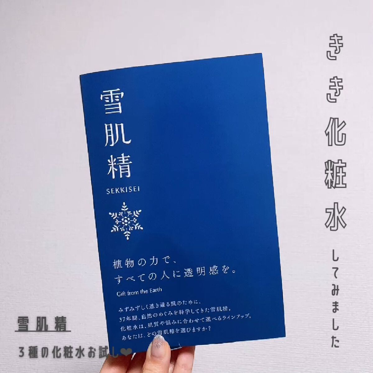 クリアウェルネス ナチュラル ドリップ/雪肌精/化粧水を使ったクチコミ（1枚目）