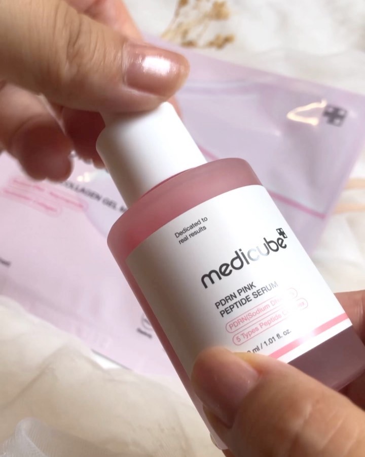 PDRNピンクコラーゲンゲルマスク/MEDICUBE/シートマスク・パックを使ったクチコミ（3枚目）