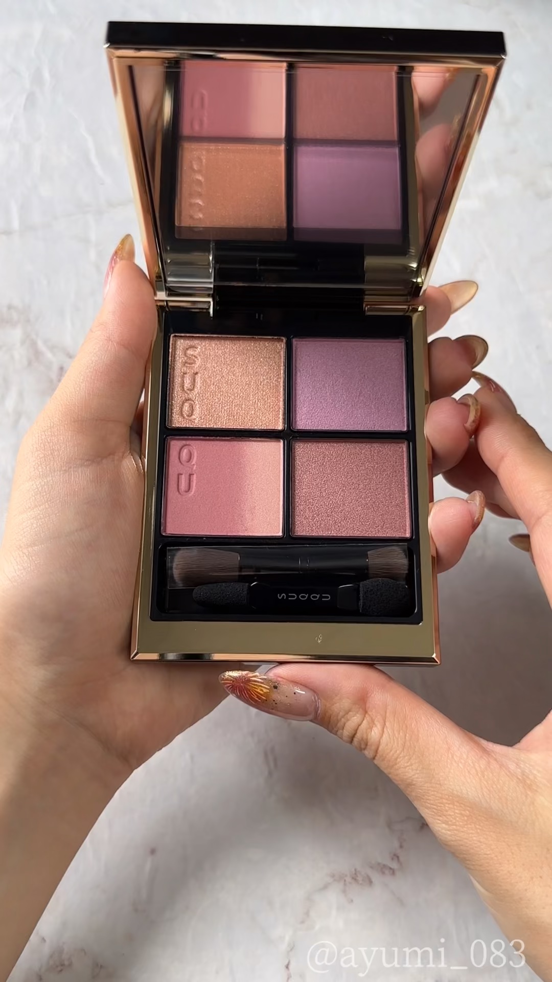シグニチャー カラー アイズ/SUQQU/アイシャドウパレットを使ったクチコミ（1枚目）