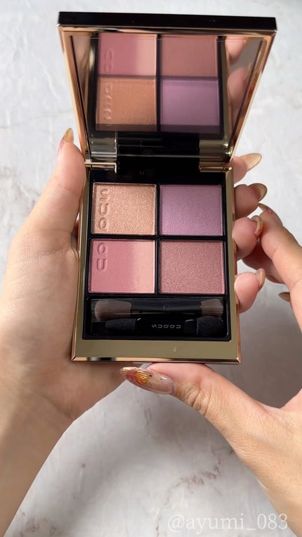 シグニチャー カラー アイズ/SUQQU/アイシャドウパレットの人気ショート動画