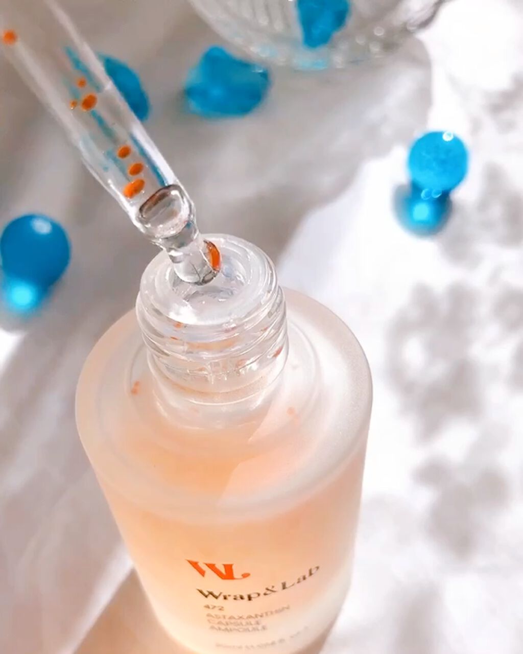 Wrap&Lab 472 astaxanthin ample/Wrap＆Lab/美容液を使ったクチコミ（3枚目）