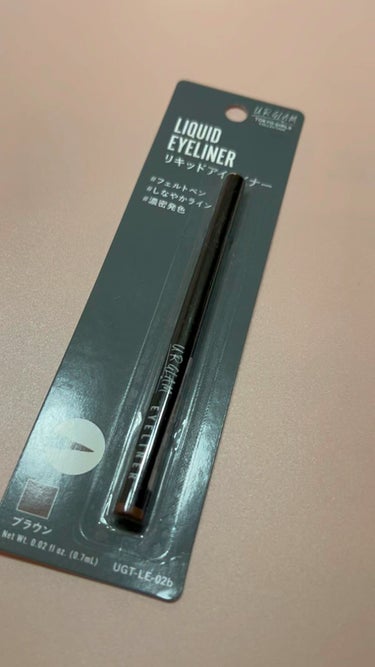 UR GLAM　LIQUID EYELINER/U R GLAM/リキッドアイライナーを使ったクチコミ（1枚目）