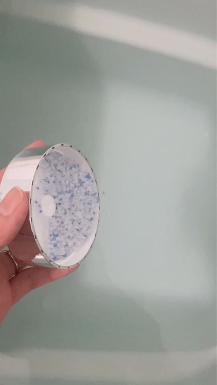 サムシングピュアブルー セント バスソルト/JILL STUART/無機塩系入浴剤を使ったクチコミ(7枚目)