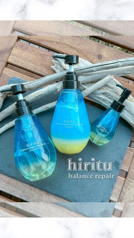 バランスリペアヘアオイル スムース/hiritu/ヘアオイルの人気ショート動画