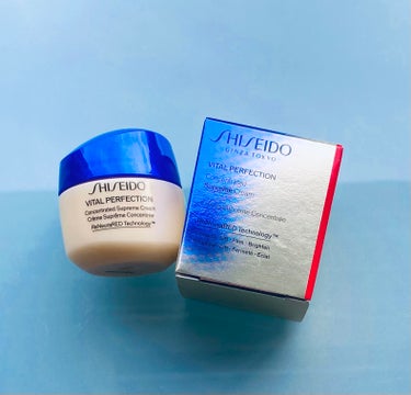 バイタルパーフェクション シュプリームクリーム コンセントレート/SHISEIDO/フェイスクリームを使ったクチコミ（1枚目）