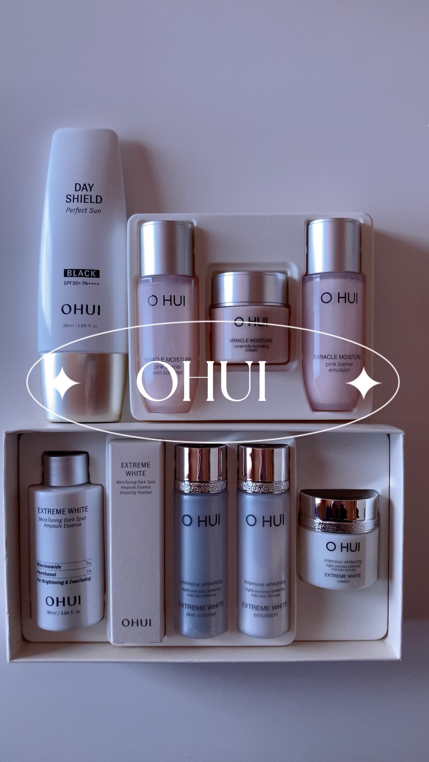 OHUI デイ シールド パーフェクト サンのクチコミ「•
#メガ割購入品

韓国🇰🇷のデパコス
OHUI【オフィ】に沼り中🩷

メガ割で1番欲しかっ.....」（1枚目）