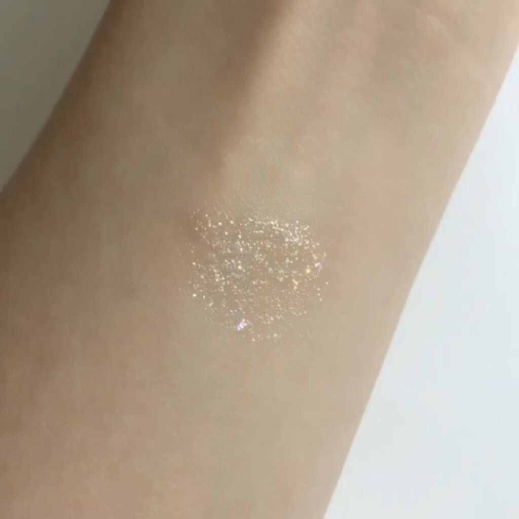 リキッド グリッター シャドウ/rom&nd/グリッターを使ったクチコミ（3枚目）