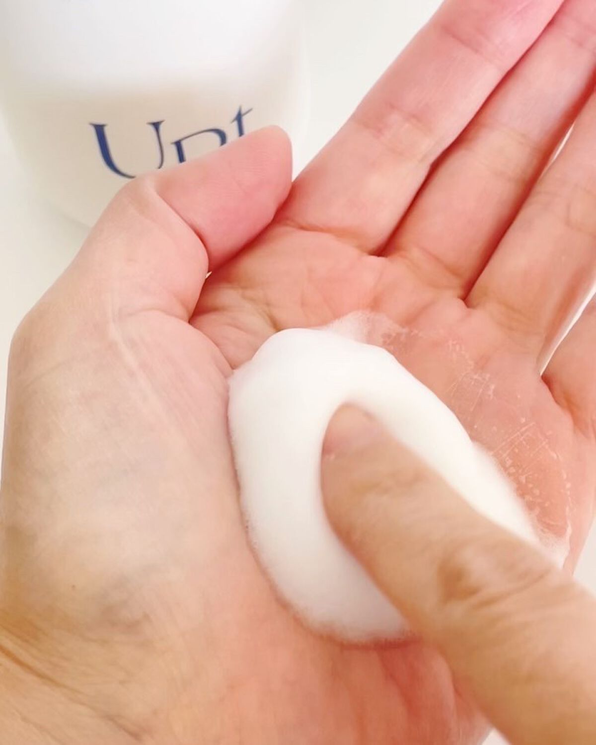 クリーミーホイップウォッシュ/Upt/泡洗顔の動画クチコミ5つ目