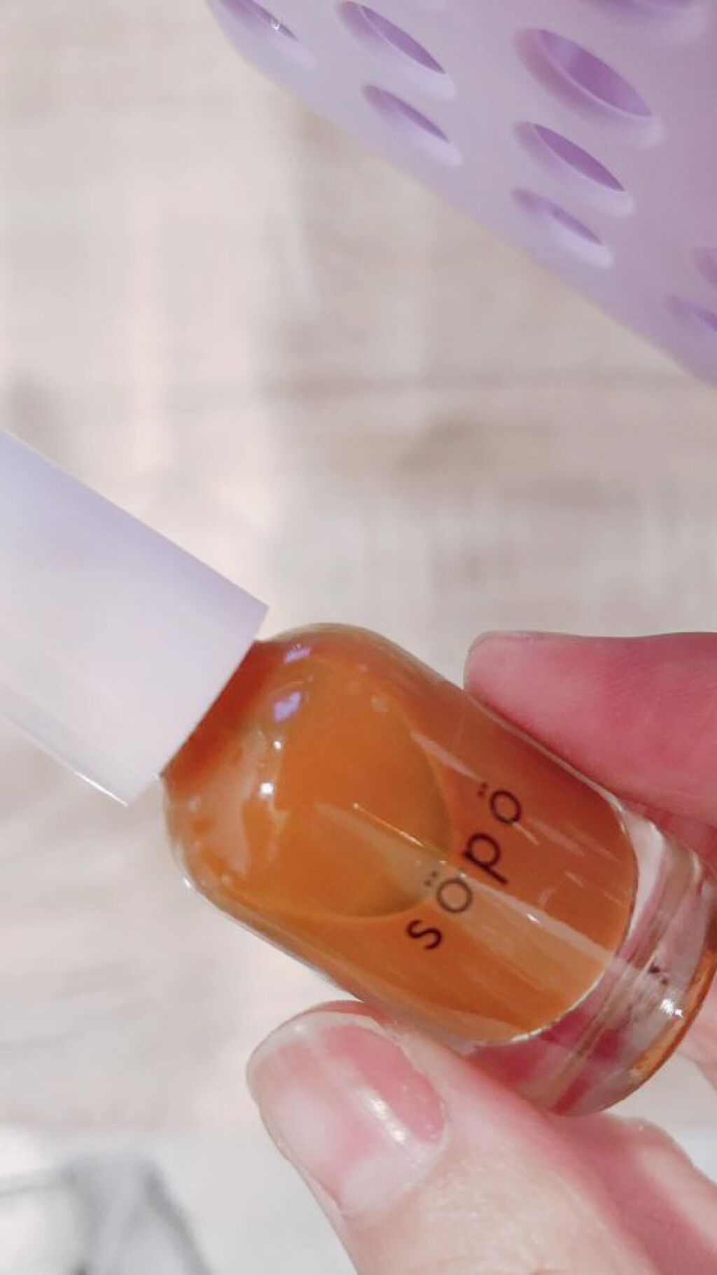 ネイルポリッシュ/sopo/マニキュアの動画クチコミ2つ目