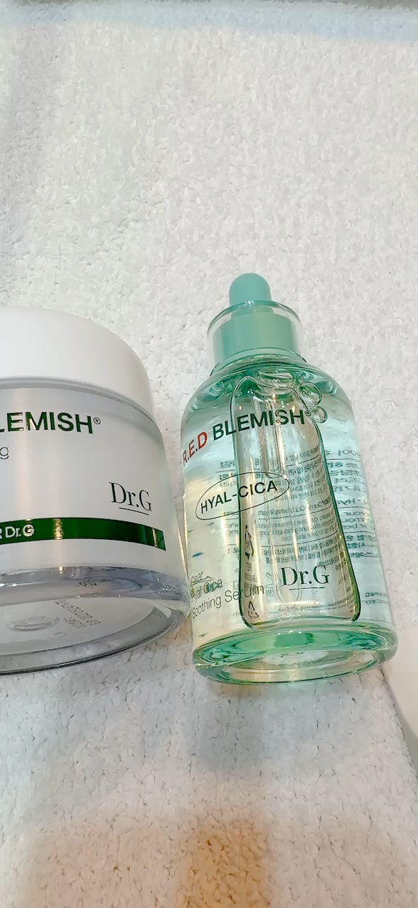 レッドブレミッシュ クリアスージングクリーム/Dr.G/フェイスクリームを使ったクチコミ（1枚目）