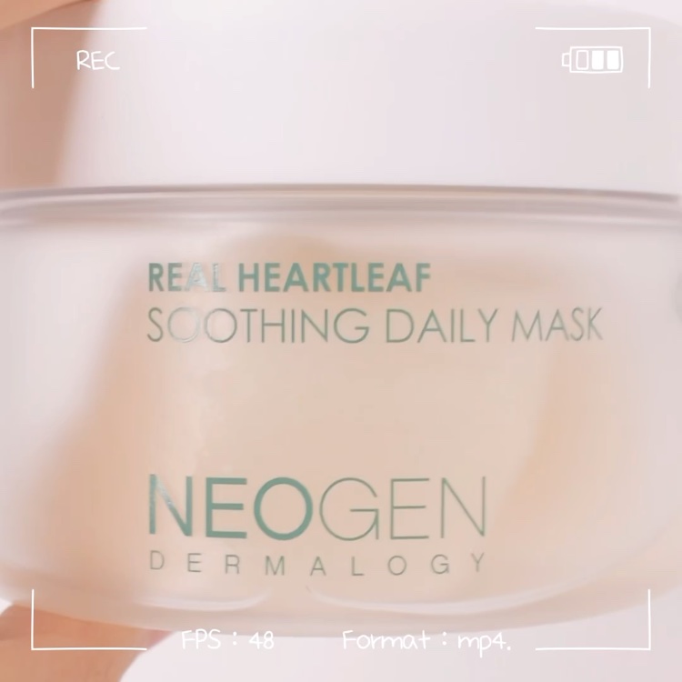 リアルドクダミスージングデイリーマスク/NEOGEN/シートマスク・パックの動画クチコミ5つ目