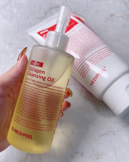 レッドラクトコラーゲンクレンジングオイル/MEDIPEEL/オイルクレンジングの人気ショート動画