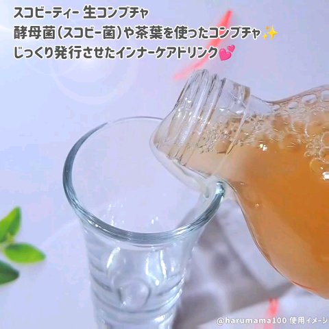 生コンブチャ/SCOBY TEA /コンブチャを使ったクチコミ（2枚目）