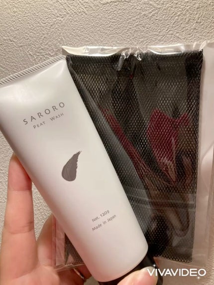 PEAT WASH/SARORO/その他洗顔料を使ったクチコミ(1枚目)