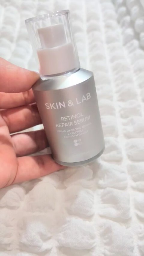 ヴィーガンリポソームレチノールセラム/SKIN&LAB/美容液の人気ショート動画