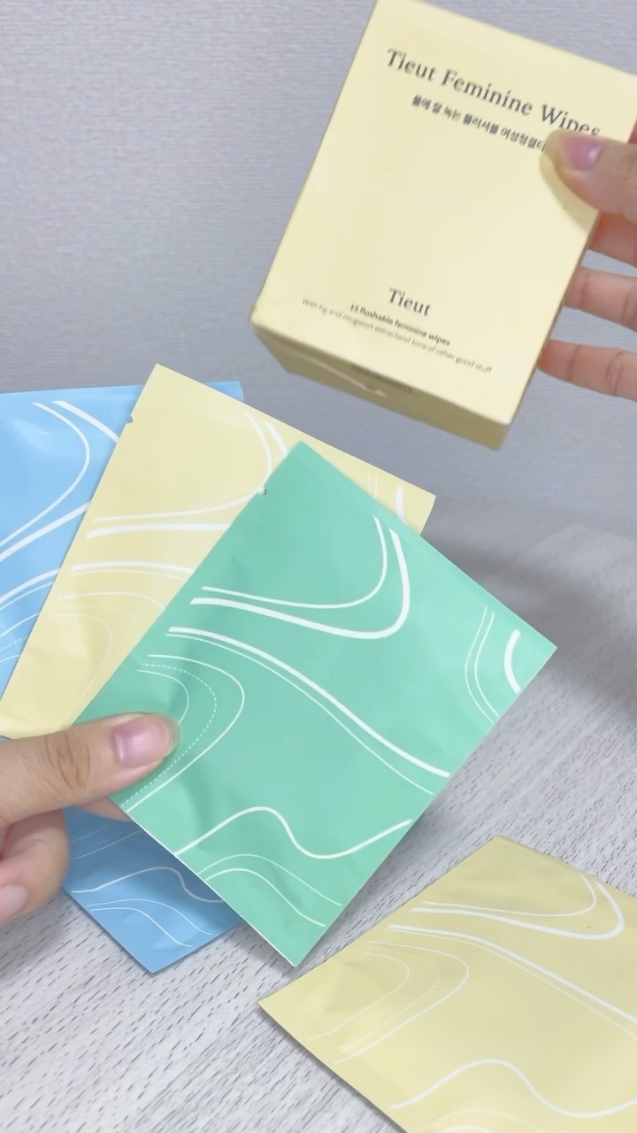 女性清潔ティッシュ/Tieut/その他生理用品の動画クチコミ1つ目