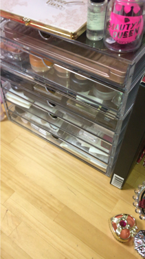 重なるアクリルケース２段引出・大/無印良品/その他化粧小物を使ったクチコミ（2枚目）