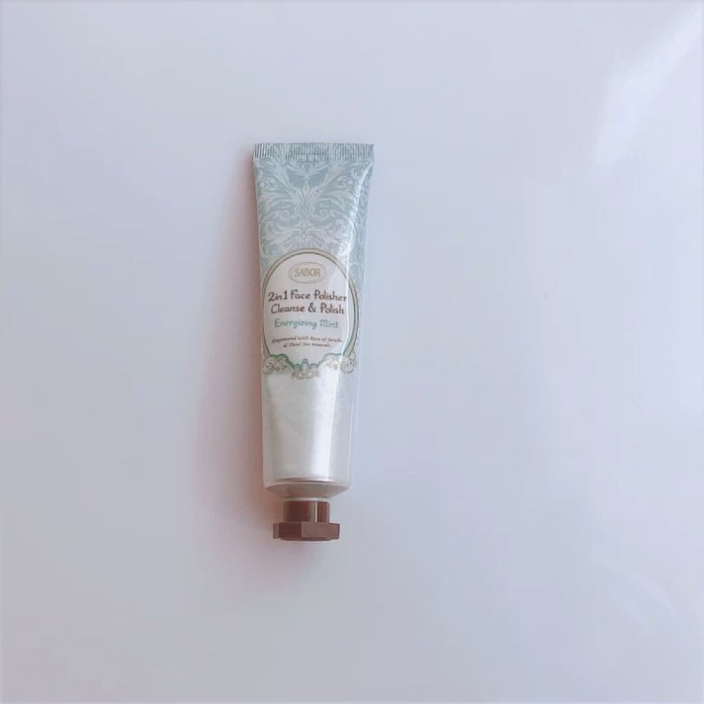 フェイスポリッシャー リフレッシング（ミント）/SABON/スクラブ・ゴマージュを使ったクチコミ（3枚目）