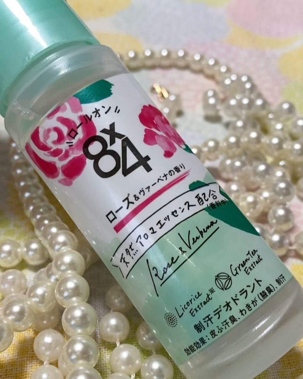 ロールオン ローズ＆ヴァーベナの香り/８ｘ４/デオドラント・制汗剤を使ったクチコミ（1枚目）