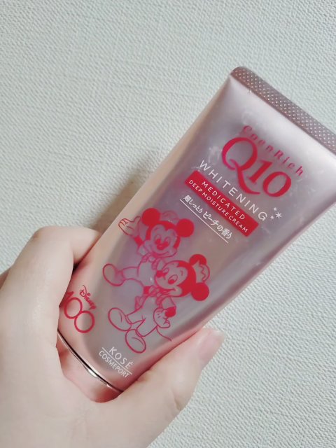 コエンリッチ　薬用ホワイトニング  ハンドクリーム ディープモイスチュア もぎたてピーチの香り【医薬部外品】/コエンリッチQ10/ハンドクリームの動画クチコミ3つ目