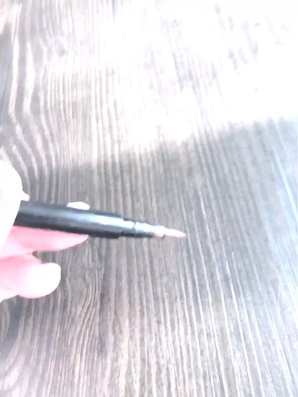 UR GLAM LIQUID EYELINER/U R GLAM/リキッドアイライナーを使ったクチコミ(5枚目)