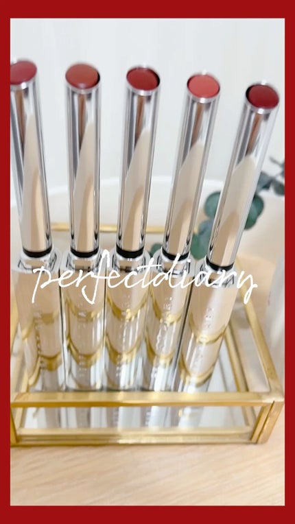 ルージュ インテンス ベルベット スリムリップ/PERFECT DIARY/口紅の人気ショート動画