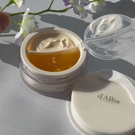 ホワイトトリュフダブルセラムアンドクリーム/ダルバ/フェイスクリームを使ったクチコミ(3枚目)