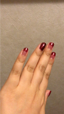 ネイル エナメル/ちふれ/マニキュアを使ったクチコミ（3枚目）