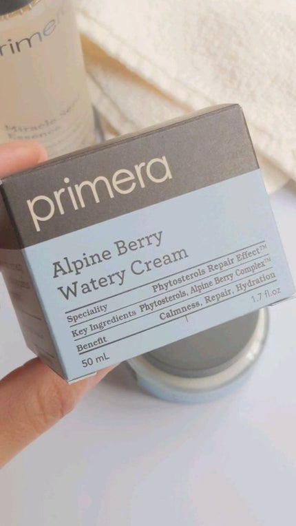 アルパインベリーウォータークリーム 50ml/primera/フェイスクリームの人気ショート動画