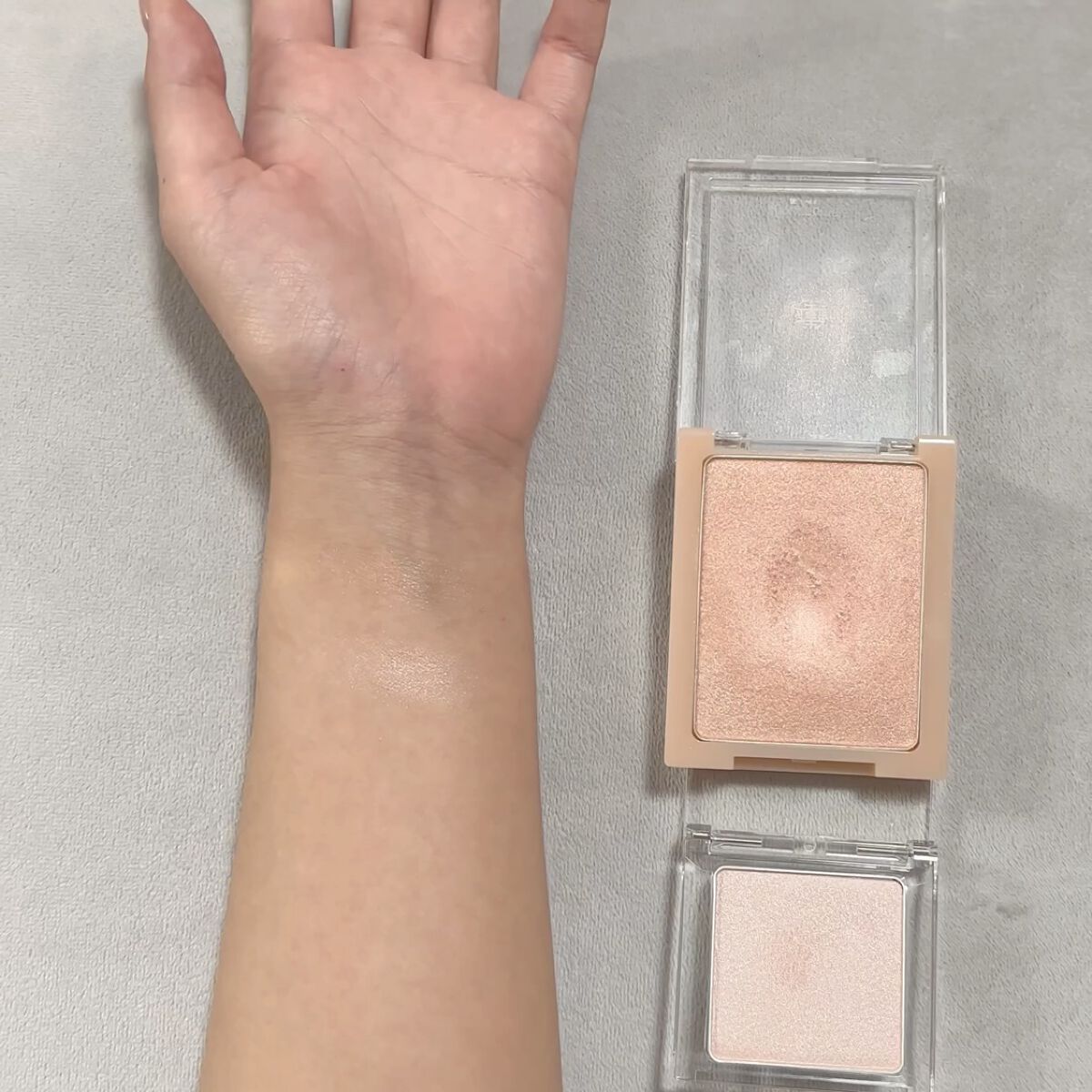 ヴェールライター/rom&nd/パウダーハイライトを使ったクチコミ（2枚目）