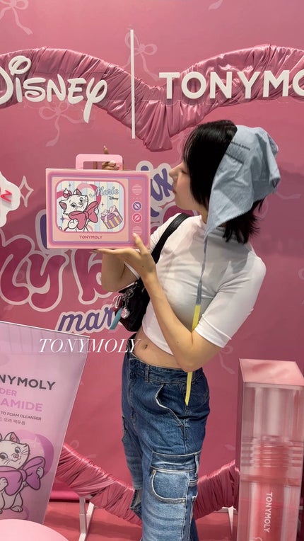 チークトーン リップ&チーク デュオバーム/TONYMOLY/口紅の人気ショート動画