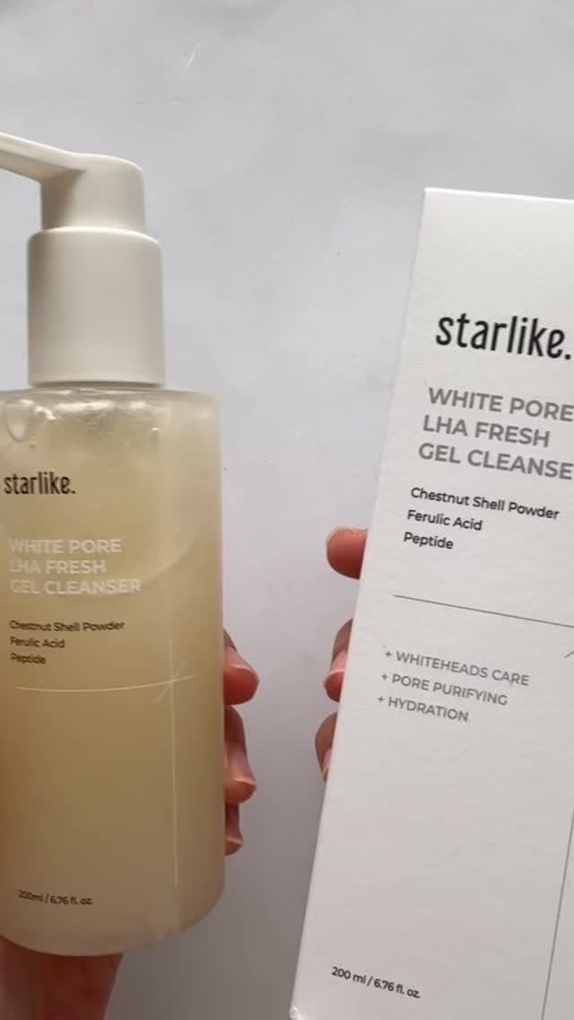 starlike⁣
ホワイトポア LHA ⁣
フレッシュジェルクレンザー⁣
200ml ¥2150(税込)⁣
⁣
⁣
ホワイトヘッドや角質を優しく整え、⁣
しっとりなめらかな肌に導く⁣
ジェルタイプのクレンザー✨⁣
⁣
⁣
穀物パウダーと第
