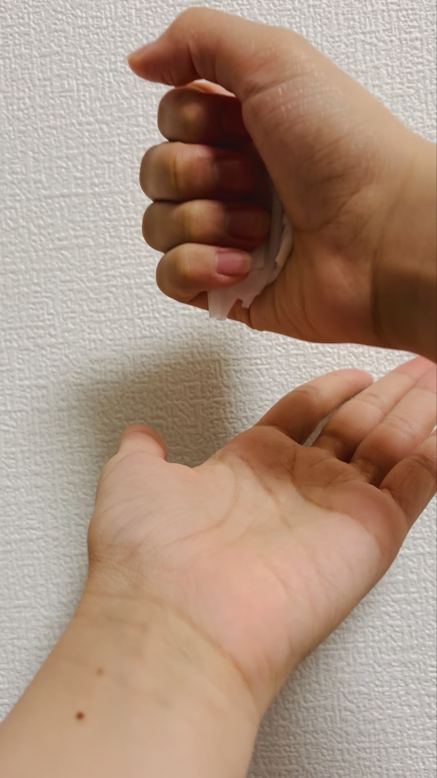 うるかす ハトムギ フェイスマスク コラーゲン/サツドラ(サッポロドラッグストア)/その他スキンケアを使ったクチコミ（3枚目）