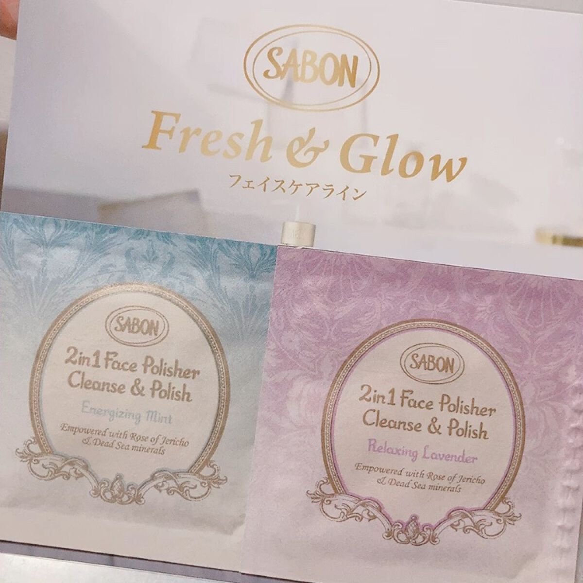 フェイスポリッシャー リラクシング(ラベンダー)/SABON/スクラブ・ゴマージュの人気ショート動画