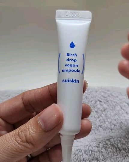 Birch Drop Vegan Ampoule/suiskin/美容液を使ったクチコミ(2枚目)
