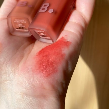 シアーベルベットベールティント /BANILA CO/リップティントを使ったクチコミ(4枚目)