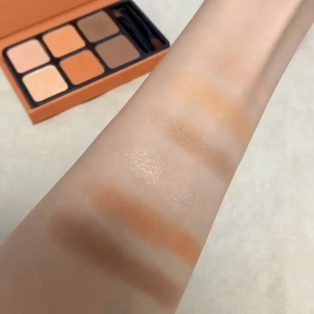 アイカラーパレット/heme/アイシャドウパレットを使ったクチコミ（2枚目）