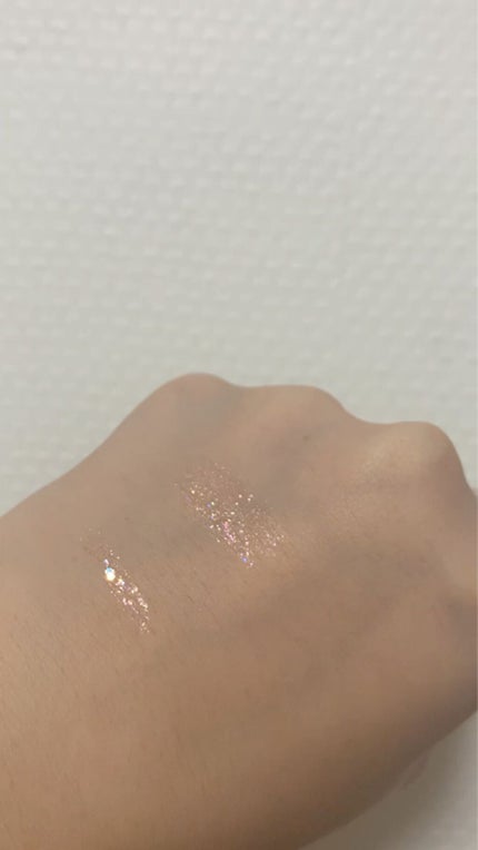 シュガー トゥインクル リキッド グリッター/PERIPERA/グリッターを使ったクチコミ(2枚目)