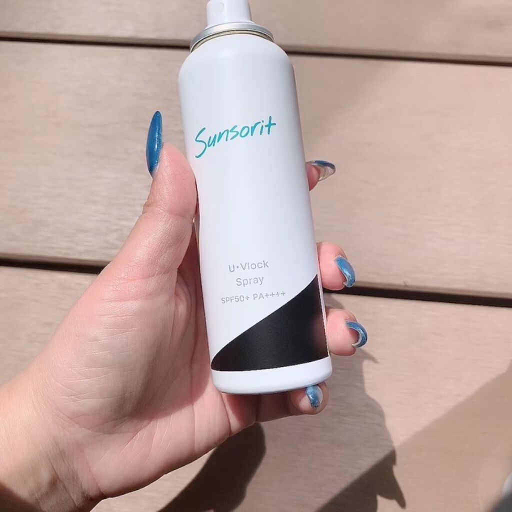 U・Vlockスプレー/サンソリット/日焼け止めミスト・スプレーを使ったクチコミ（2枚目）